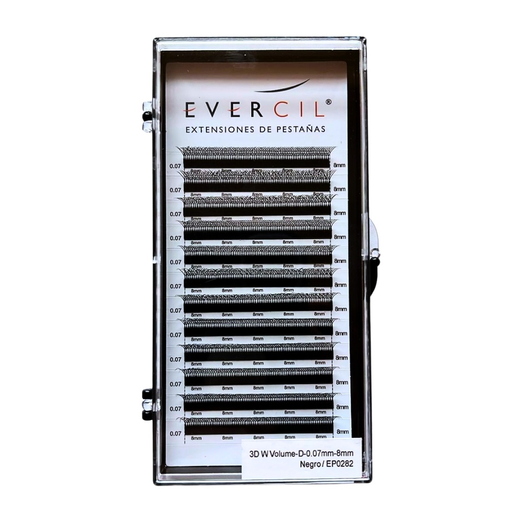 Extensiones de pestañas 3D W Volume